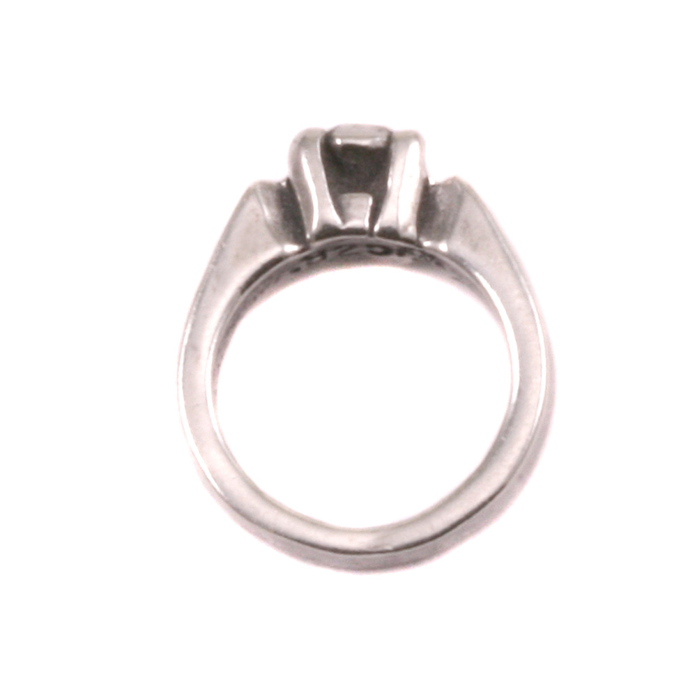 Charms & Solderable Accents Sterling Silver Tiny Solitaire Ring Charm